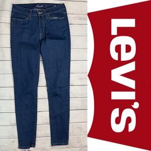 Levi's Women's High Rise Denim Leggings / Jeggings with Stretch Size 28
